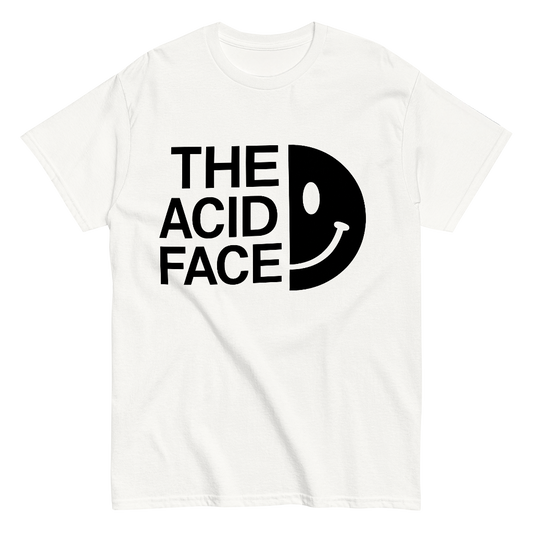T-shirt classica unisex - Acid Face 01